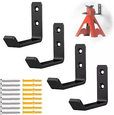 Jack Stand Wall Mount Organizer Car Jack Stands Wall Hooks For Hanging Univers • $9.84