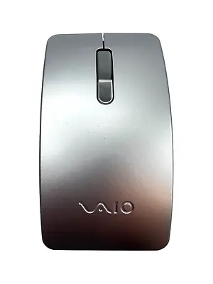 Sony VAIO Wireless Laser Silver 3-Button Mouse VGP-WMS3 Without USB Receiver • $16.96