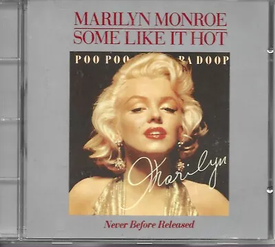 Marilyn Monroe Some Like It Hot Special Collectors Edition (CD 1989) Preowned • $6