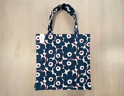 Blue MARIMEKKO Unikko Tote Bag • $43.79