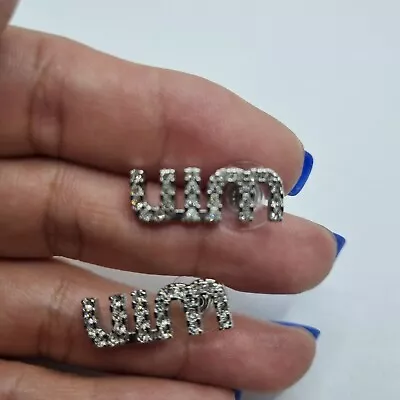 Miu Miu Metal Earrings With Crystals NR • $39.99