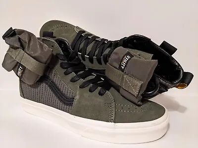 Vans New Sk8-Hi CMMNTY Men Size USA 9 Skate Shoes Tactical Utility/Grape Leaf • $74.99