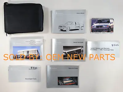 1998 Mercedes Benz C-Class C230 C280 C43 Owners Manual Set With Zipper Case U-3 • $16.99