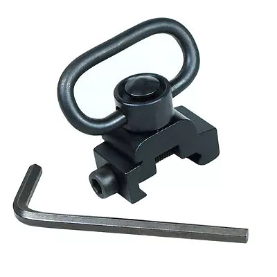 QD Sling Swivel Attachment W/ 20mm Picatinny Rail Mount Quick Release Detachable • $6.50