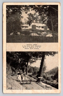 $8.99 • Buy C1940s  Smoky Mountains Balsam Lodge North Carolina P342A