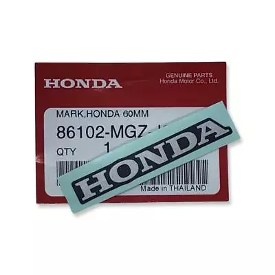 Genuine Oem Honda Motorcycle Mini Decal Sticker Emblem Logo 60mm • £4.95