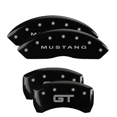 MGP Black Caliper Covers For 2005 - 2009 Ford Mustang GT / Shelby GT / Bullitt • $299
