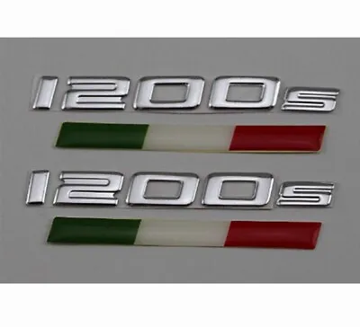Motorcycle 3D 1200S Emblem Stickers Decals For Ducati Monster Multistrada 1200s • $11.19