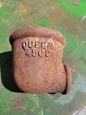 Antique Queen 45CC Cast Iron Well Pump Water Diverter Farm Hydrant Cup  • $34.64