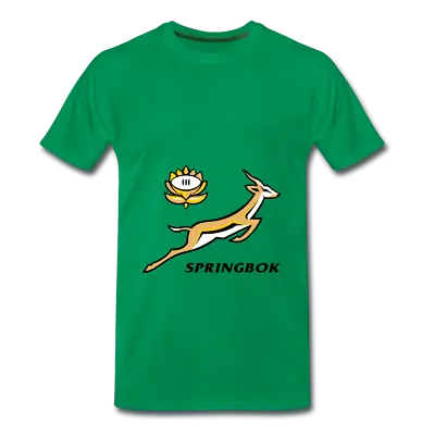 Men’s Premium T-Shirt Springbok South Africa / Afrikaans • £18