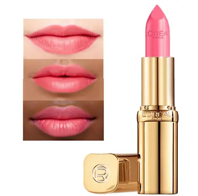 L'Oreal Color Riche Lipstick 117 Rose Please! X 3 • £11.99