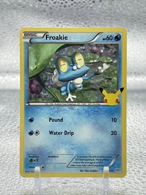 $2.90 • Buy Pokemon McDonalds 25th Anniversary Promo Froakie Holo 22/25 Pack Fresh 