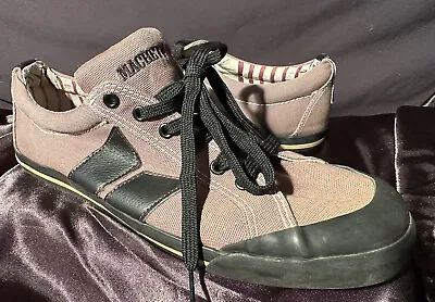 Macbeth Footwear Vintage Shoes Brown Sz 9 Tom Delonge Blink-182 Skater Sneakers • $51
