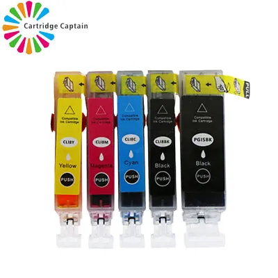 5PK Ink Cartridge Compatible For Canon PGI5 CLI8 Pixma MP800 IP5200 MP600 • £8.52