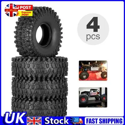 4pcs 1.9 Inch Wheel Tires Tyre For 1/10 RC Crawler Traxxas TRX-4 Axial SCX10 D90 • £14.09