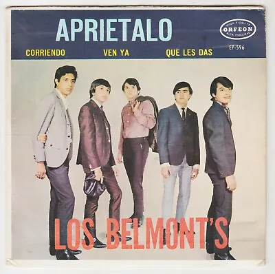Los Belmonts Garage Mexican Ep 1966 Aprietalo +3 Dave Clark Five Covers • $49.99