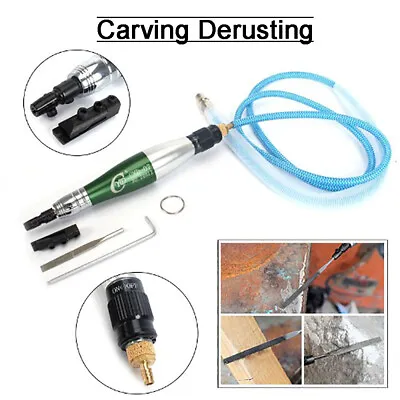 Pneumatic Ultrasonic Pen Type Air Micro Grinding Machine Engraving File Polisher • $49.74