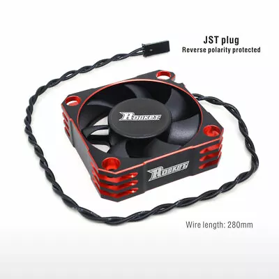 Surpass Hobby Rocket 35mm Aluminium High Speed 21000rpm Fan Red / Black UK Stock • $27.64