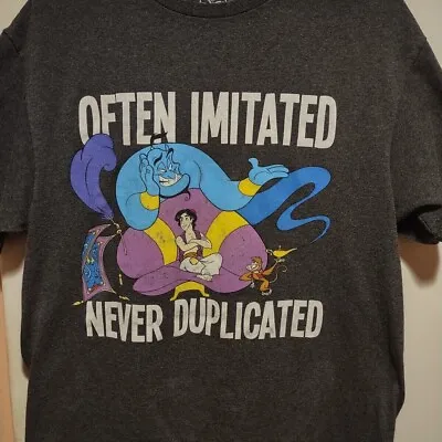 Disney Aladdin Genie Men's Size L T-shirt - PREOWNED • $10