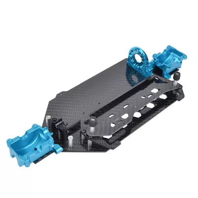 Carbon Lower Deck Chassis Kit For Tamiya TT-02B Upgrades 1/10 Off-Road • $145