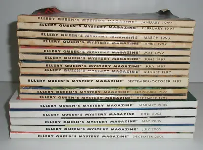 Ellery Queen Mystery Magazine 1997 Complete 11 Issues  5 Issues 2005 • $17
