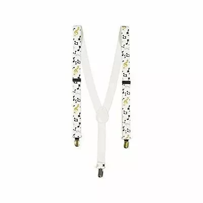 Musical Note Y Back Suspender- For Men (One Size) By Dress Up America • $10.99