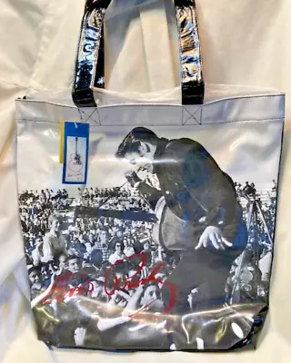 ELVIS PRESLEY Tote Bag ~ Tupelo ~  15 H X 15 W X 2 D Zipper Closer • $26.77