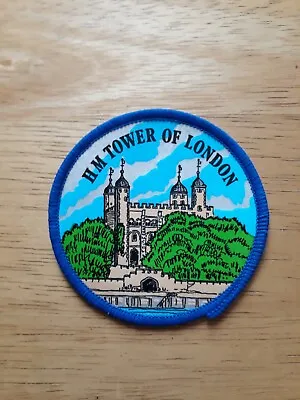 HM Tower Of London UK Patch/Cloth Badge-Travel Souvenir • £4.39