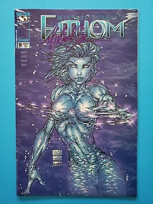 Fathom #9 (NM) Cover/Art: Turner (Signed: Michael Turner) 1999 (Cover: B) • $35