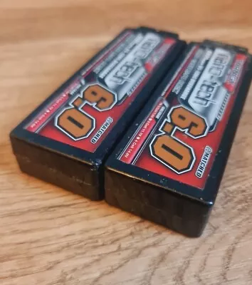 £40 • Buy 2x Turnigy Nano-Tech 6000mAh 2s 7.4v 65c 130c Hardcase LiPo Like Reedy & Orion