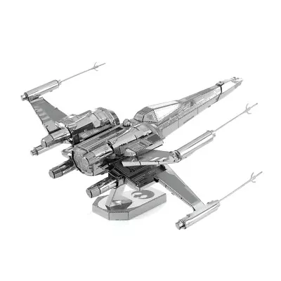 Fascination Star Wars 3D Metal Earth Model Kit New Poe Dameron's X-Wing Fighter. • $10.49