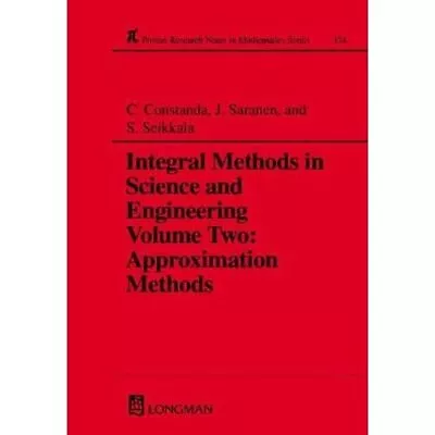 Integral Methods In Science And Engineering - HardBack NEW Christian Const 1997- • £37.91