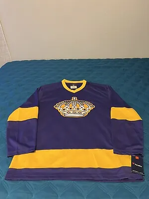 Los Angeles Kings Fanatics Vintage Hockey Jersey Large Mens Brand New  • $135