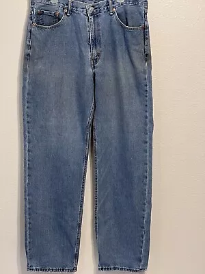 Levi Strauss 550 Faded Denim Jeans Mens 38 X 34 Preowned With Flaws • $9.07