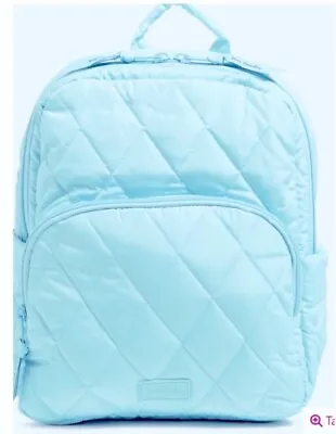 Vera Bradley Ultralight Compact Backpack Sea Salt Blue NWT • $30