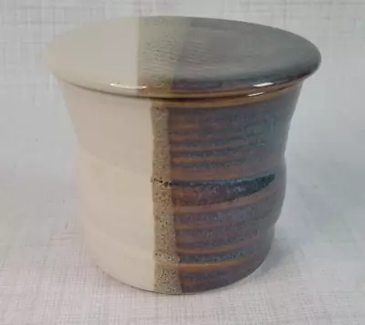 French Butter Bell/Crock Artist Signed Hand-Thrown Pottery • $25