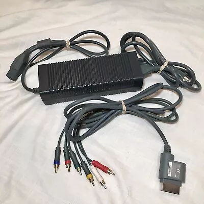 $29.95 • Buy OEM Microsoft HP-AW175EF3 Xbox 360 175W Power Supply AC Adapter W/ AV HD Cables