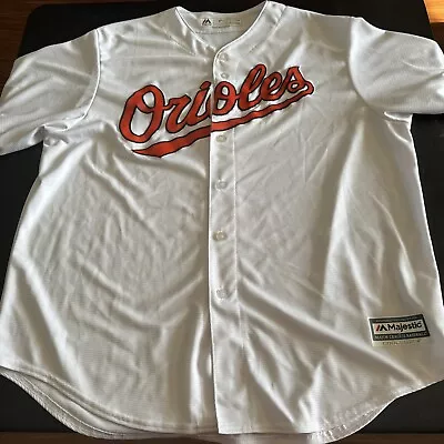 Majestic Baltimore Orioles Cool Base Jersey! Size XXL! Clean! • $30