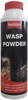 2 X Rentokil Wasp Killer Powder Kills Wasps Inaccessible Nest Destroyer 150Gm • £12.16