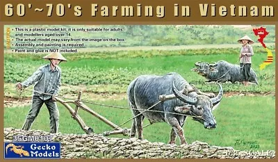 Gecko Models 35GM0107 1/35 60'~70's Farming In Vietnam • $21.85