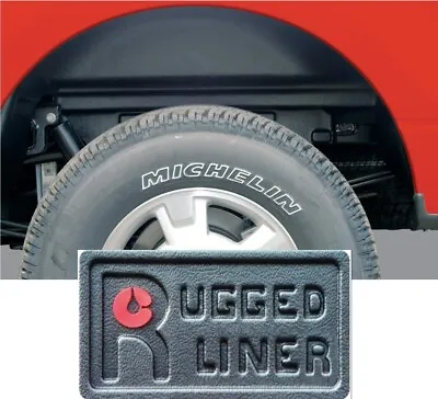 Rugged Liner Rear Wheel Well Inner Liners For 2004-2014 Ford F150 # WWF15004 • $165