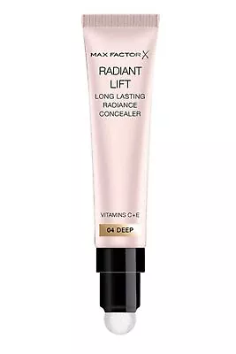 £2.64 • Buy Max Factor Radiant Lift Concealer Long Lasting And Radiant 7ml Dark #04