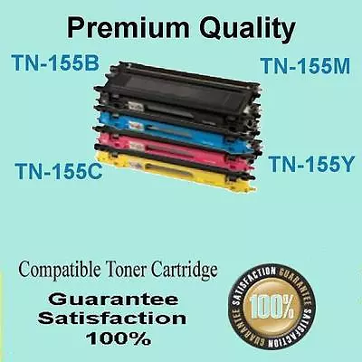 4 X TN155 BCMY Toner Cartridge For Brother DCP-9042CD MFC-9450CDN MFC-9840CDW • $93.90