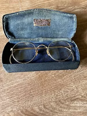 Vtg Bausch&Lomb Eye Glasses B&L 1/10 12K GF Ful-Vue Va Optical Charlottesville • $27