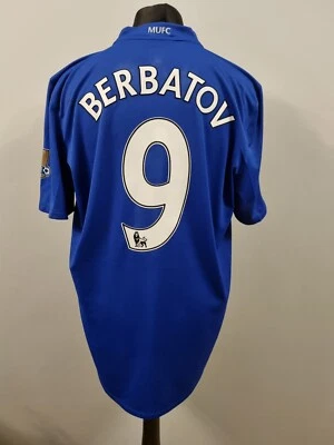£49.99 • Buy Manchester United Third Shirt Nike 08/09 Berbatov 9 Nameset -Excellent Condition