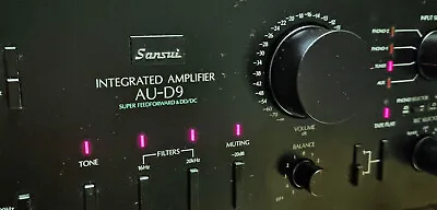 £1463.40 • Buy 1980  ️ ️  ️ Rare Vintage Amplifier Sansui AU-D 9  ️ ️�️