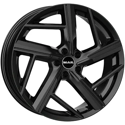 Alloy Wheel Mak Qvattro For Bentley Continental Gt 8.5x19 5x112 Gloss Black Hto • $683.10