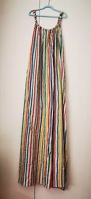 Zara​ Soft​ Linen​ Maxi​ Dress​  Size​ M​ Fit​ (M-XL)​🌸​ ​Good​ For​ Summer​🌸 • £16.99