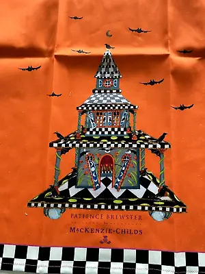 Mckenzie-Childs  Spooky House Patience Brewster Dish Towel New With TAG • $16.99