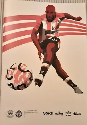 Brentford V Manchester United Programme Premier League March 2024 • £2.99